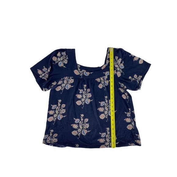 Lucky Brand Blouse Boho Farmhouse Prairie Cottagecore Top Women's Size Medium - Picture 4 of 9